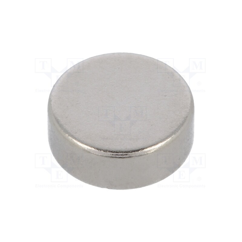 10 pcs : GN 55.2-ND-8-3 - Magnet: permanent, neodymium, H: 3mm, 13N, Ø: 8mm