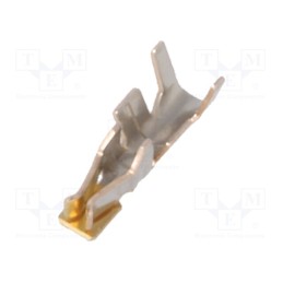 50 pcs : DF11-22SCA - Contact, female, gold-plated, 22AWG, DF11, crimped, for cable, 2mm