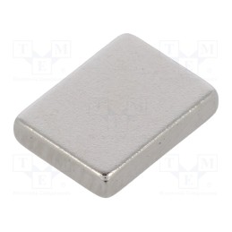 10 pcs : GN 55.4-ND-10-7,5-2 - Magnet: permanent, neodymium, H: 2mm, 7.5N, W: 7.5mm, L: 10mm
