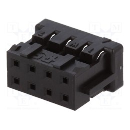 50 pcs : DF11-8DS-2C - Plug, wire-wire/PCB, female, DF11, 2mm, PIN: 8, w/o contacts