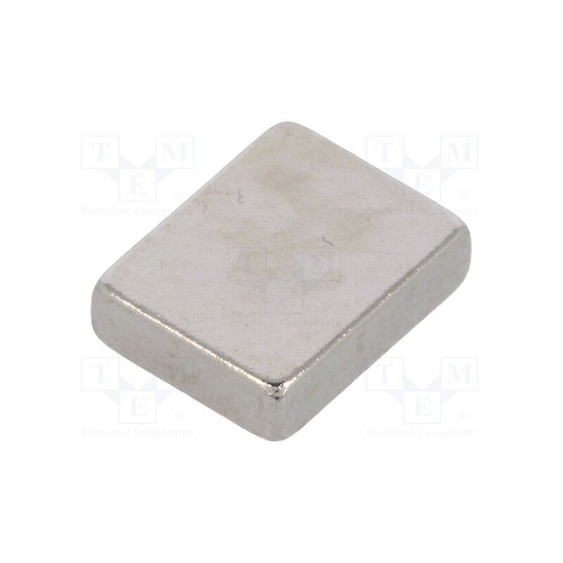 10 pcs : GN 55.4-ND-7,5-6-2 - Magnet: permanent, neodymium, H: 2mm, 5N, W: 6mm, L: 7.5mm