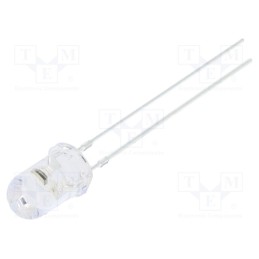 10 pcs : OSY5MR5A31A-1.0HZ - LED, 5mm, yellow, blinking, 5800÷6500mcd, 30°, 3÷5V, 20mA, 1Hz