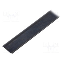 10 m : UT-5.5 - Hole and edge shield, EPDM, L: 10m, black, H: 16mm, W: 9mm