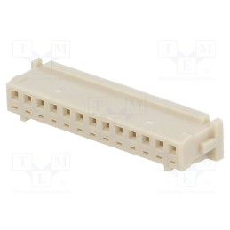 50 pcs : DF13-13S-1.25C - Plug, wire-board, female, DF13, 1.25mm, PIN: 13, w/o contacts