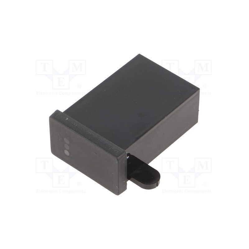 10 pcs : KM-58PTRS/BK - Enclosure: specialist, X: 34.6mm, Y: 54.2mm, Z: 20.5mm, ABS, black