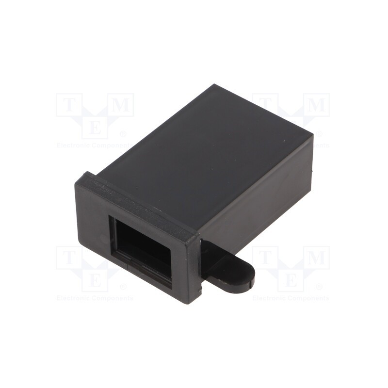 10 pcs : KM-58POTRS/BK - Enclosure: specialist, X: 34.6mm, Y: 54.2mm, Z: 20.5mm, ABS, black