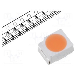 10 pcs : OSC44LS1C1A - LED, SMD, 3528,PLCC2, green (aqua), 8÷8.6lm, 3.5x2.8x1.9mm, 120°