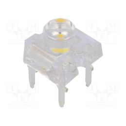10 pcs : OSM54LZJC1D - LED Super Flux, 7.62x7.62mm, white warm, 1560÷2180mcd, 120°, 30mA