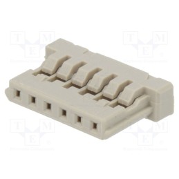 50 pcs : DF14-6S-1.25C - Plug, wire-board, female, DF14, 1.25mm, PIN: 6, w/o contacts