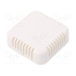 10 pcs : 1551V3WH - Enclosure: multipurpose, X: 60mm, Y: 60mm, Z: 20mm, vented, 1551V, ABS