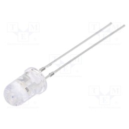 10 pcs : OSV5DS5A31A - LED, UV, 30°, 20mA, 400÷410nm, 3÷5VDC, THT, blinking, 1.8Hz