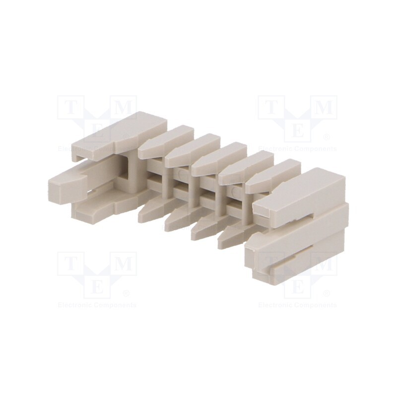 50 pcs : DF1-6A1.33 - DF1, 2.5mm, PIN: 6, Layout: 1x6, Accessories: cable clamp