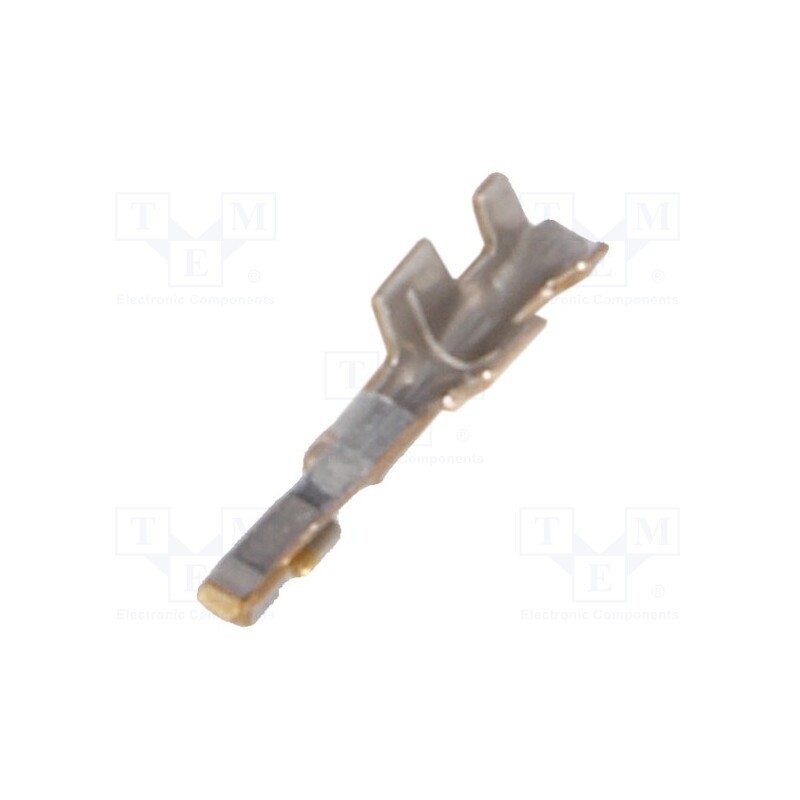 50 pcs : DF19-2830SCFA - Contact, female, gold-plated, 30AWG÷28AWG, DF19, cut from reel