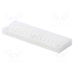 50 pcs : DF1B-16S-2.5R - Plug, wire-wire/PCB, female, DF1B, 2.5mm, PIN: 16, w/o contacts