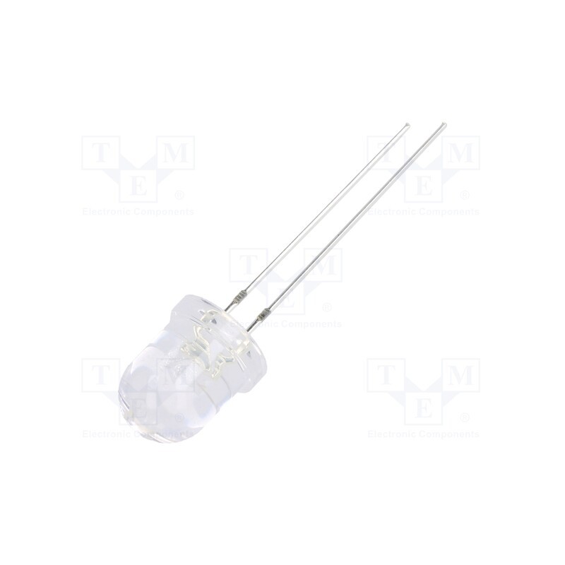 10 pcs : OSV5DL8131A - LED, UV, 30°, 20mA, P: 114mW, 400÷410nm, 3÷3.8VDC, THT