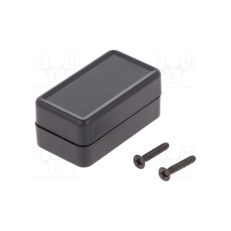 10 pcs : 1551ABK - Enclosure: multipurpose, X: 20mm, Y: 35mm, Z: 15mm, 1551 MINI, ABS