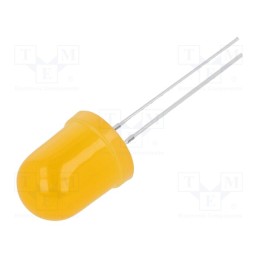 10 pcs : OSO5JSA134A - LED, 10mm, orange, blinking, 220÷330mcd, 30°, 3÷5V, 20mA