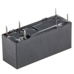 1 pcs - Omron PCB Mount Power Relay, 5V dc Coil, 10A Switching Current, SPST