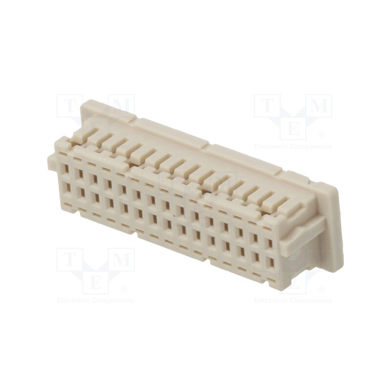 50 pcs : DF20A-30DS-1C - Plug, wire-board, female, DF20, 1mm, PIN: 30, w/o contacts, straight