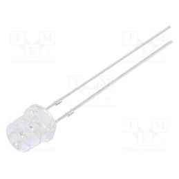 10 pcs : OSV5DL57E1A - LED, UV, 140°, 20mA, P: 114mW, 400÷410nm, 3÷3.8VDC, THT