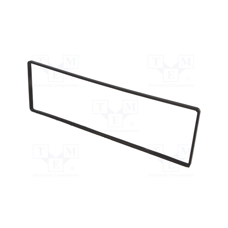10 pcs : - Radio frame, 1 DIN, black