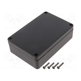 10 pcs : KM-278BK - Enclosure: multipurpose, X: 70mm, Y: 105mm, Z: 30mm, ABS, black, IP65