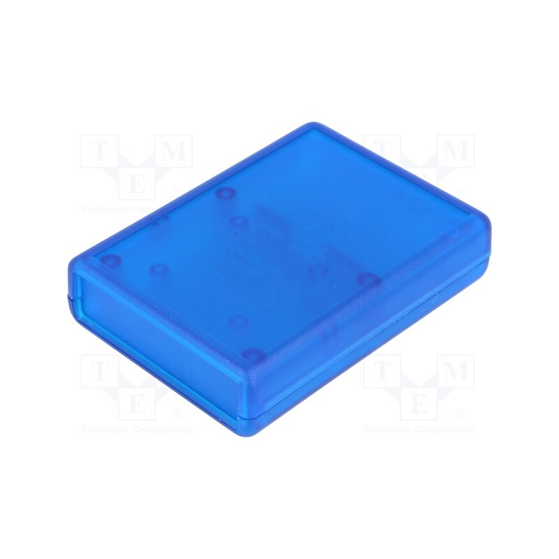 10 pcs : 1593STBU -AS - Enclosure: with panel, with flap on baterries, 1593, X: 66mm, ABS