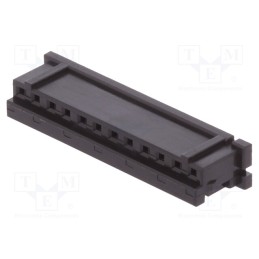 50 pcs : DF3-12S-2C - Plug, wire-wire/PCB, female, DF3, 2mm, PIN: 12, w/o contacts