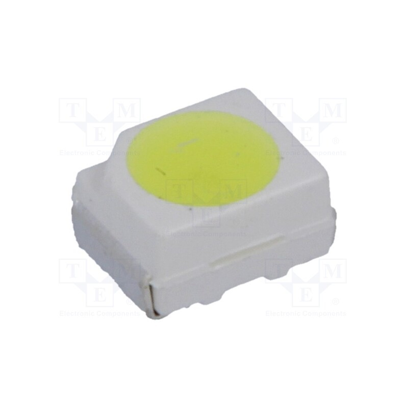 10 pcs : OSW5DLS1C1A - LED, SMD, 3528,PLCC2, white cold, 1560÷1900mcd, 10000K, 120°, 20mA
