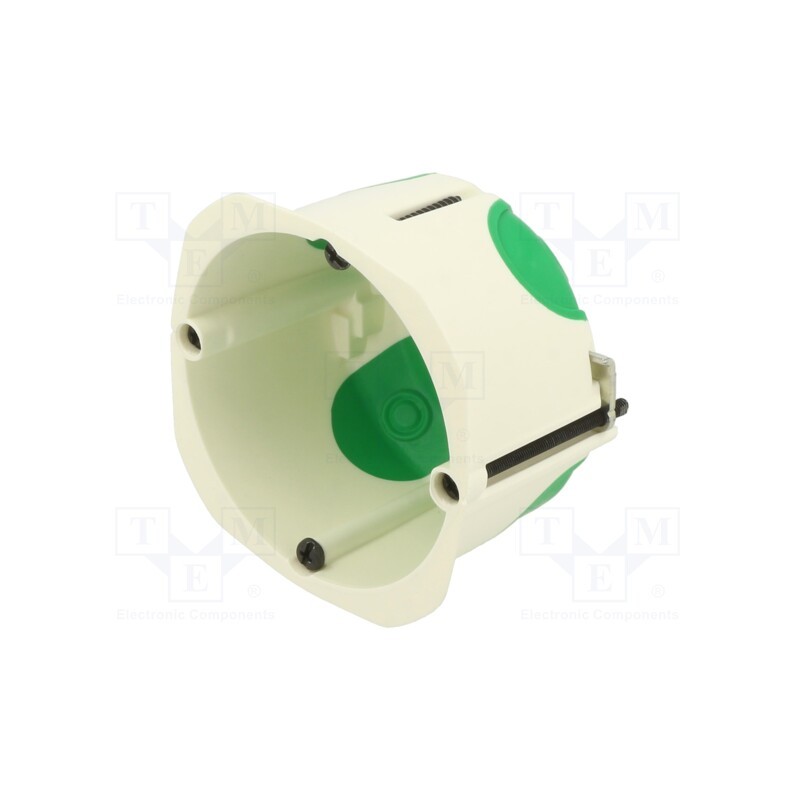 10 pcs : IMT35032 - Enclosure: junction box, Ø: 71mm, Z: 47mm, plaster embedded, IP20