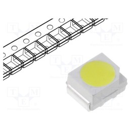 10 pcs : OSG74LS1C1A - LED, SMD, 3528,PLCC2, green (fluorescent green), 6.5÷7.5lm, 120°