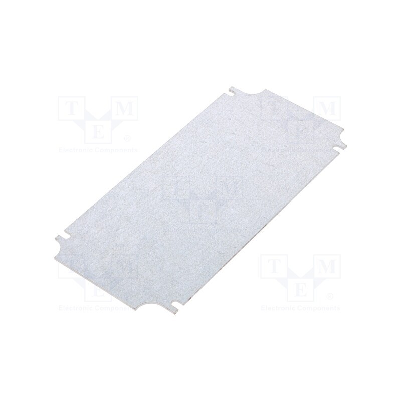 10 pcs : ZMB58 - Mounting plate, steel, W: 70mm, L: 148mm, Thk: 1.5mm, Plating: zinc