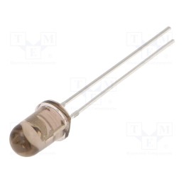 10 pcs : OSI3NA5B63A - IR transmitter, 5mm, transparent, 45÷55mW, 60°, λp max: 850nm, THT