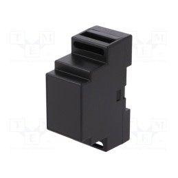 10 pcs : KM-74/BK - Enclosure: for DIN rail mounting, Y: 88mm, X: 35mm, Z: 59mm, ABS