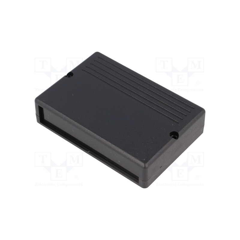 10 pcs : KM-41 BK - Enclosure: with panel, X: 90mm, Y: 62mm, Z: 20mm, ABS, black