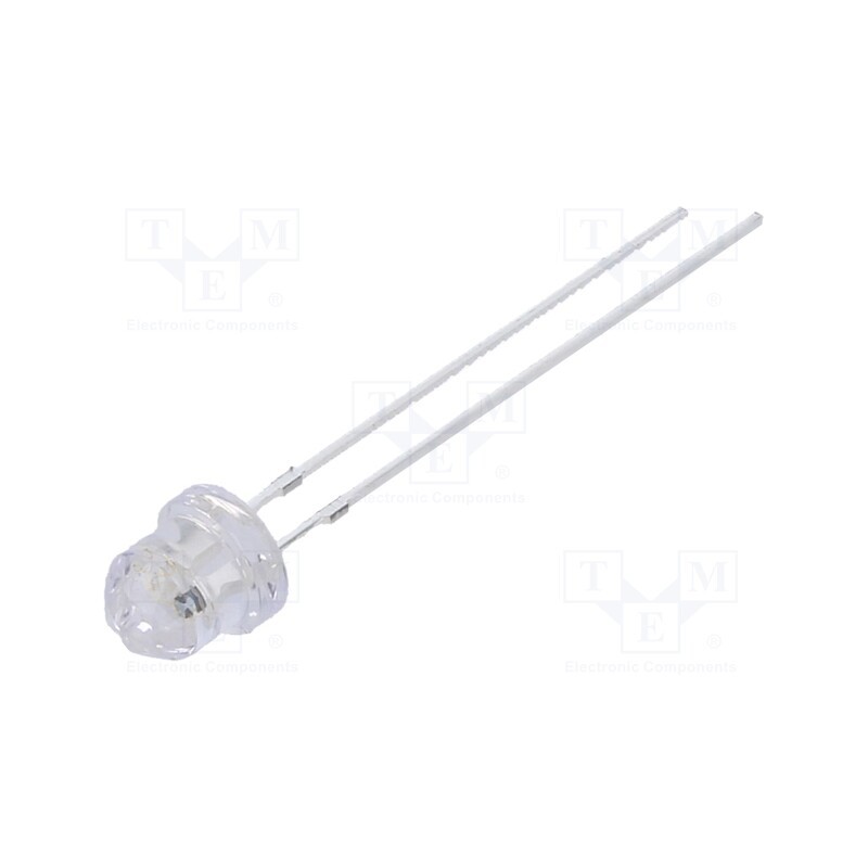 10 pcs : OSB5SSEDD1A-1.8HZ - LED, 4.85mm, blue, blinking, 500÷750mcd, 3÷5V, 20mA, Front: Diamond