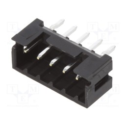 50 pcs : DF3A-5P-2DSA - Socket, wire-wire/PCB, male, DF3, 2mm, PIN: 5, THT, on PCBs, tinned