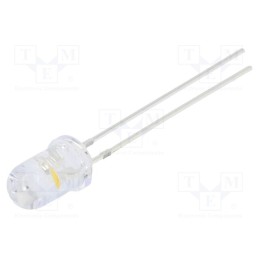 10 pcs : OSPMDF5A31A - LED, 5mm, green/white warm, blinking, 5800÷7000mcd,7000÷8400mcd