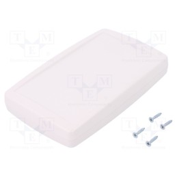 10 pcs : Z113B ABS - Enclosure: multipurpose, X: 93mm, Y: 151mm, Z: 25mm, ABS, white