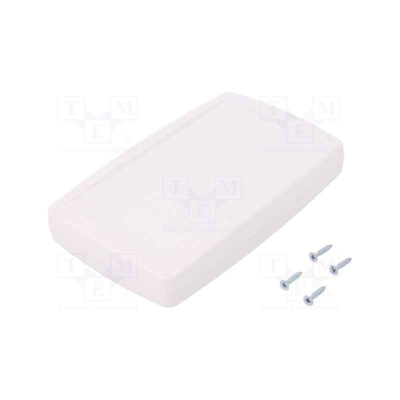 10 pcs : Z113B ABS - Enclosure: multipurpose, X: 93mm, Y: 151mm, Z: 25mm, ABS, white