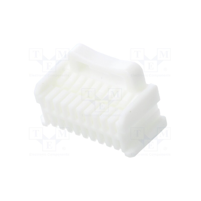 50 pcs : DF50S-20DS-1C - Plug, wire-board, female, DF50, 1mm, PIN: 20, w/o contacts, straight