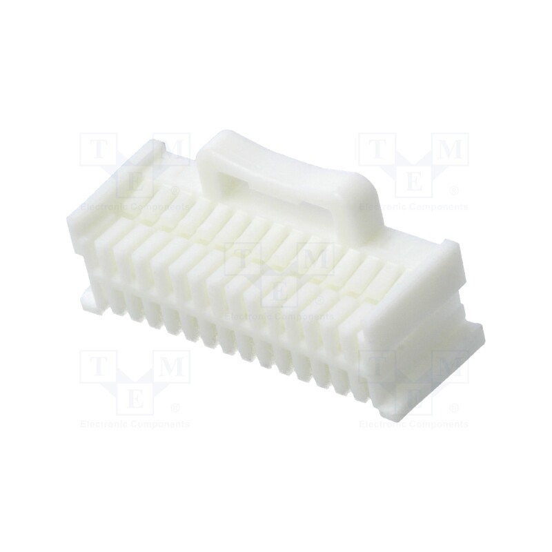 50 pcs : DF50S-30DS-1C - Plug, wire-board, female, DF50, 1mm, PIN: 30, w/o contacts, straight