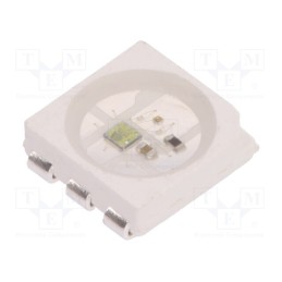 10 pcs : WS2813C-2020 - Programmable LED, SMD, 2020, RGB, 2x2.2x0.84mm, 3.7÷5.3V, -25÷80°C