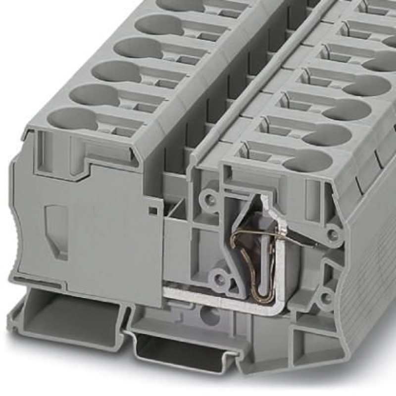 1 pcs - Phoenix Contact ST 35 Series Grey Feed Through Terminal Block, 2.5 - 35mm²