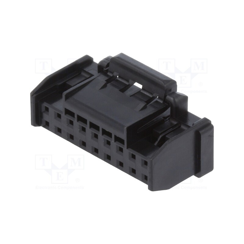50 pcs : DF51K-18DS-2C(800) - Plug, wire-board, female, DF51K, 2mm, PIN: 18, w/o contacts, crimped