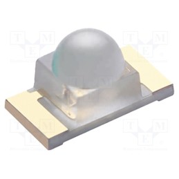 10 pcs : N0G57S89 - LED, SMD, 1206, green, 360÷1800mcd, 3x1.5x1.4mm, 20°, 1.8÷2.4V, 20mA