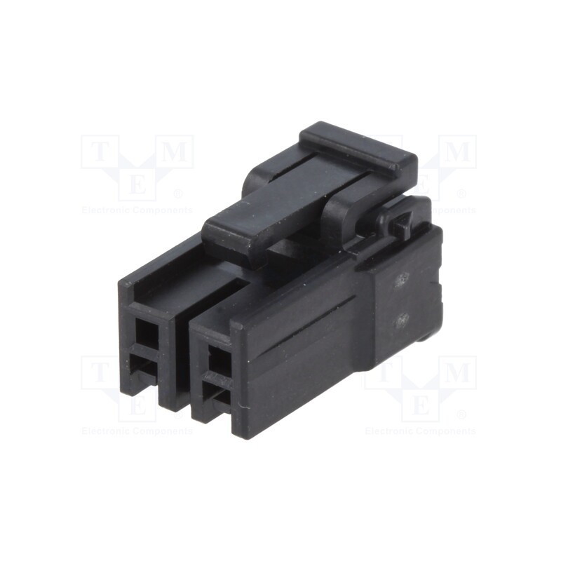 50 pcs : DF63-2S-3.96C - Plug, wire-board, female, DF63, 3.96mm, PIN: 2, w/o contacts