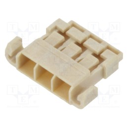 50 pcs : DF65-3S-1.7C - Connector: wire-board, DF65, plug, female, w/o contacts, PIN: 3