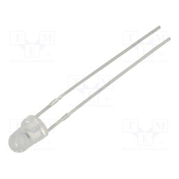 10 pcs : LTR-4206 - Phototransistor, 3mm, λp max: 900nm, 30V, 40°, Lens: transparent