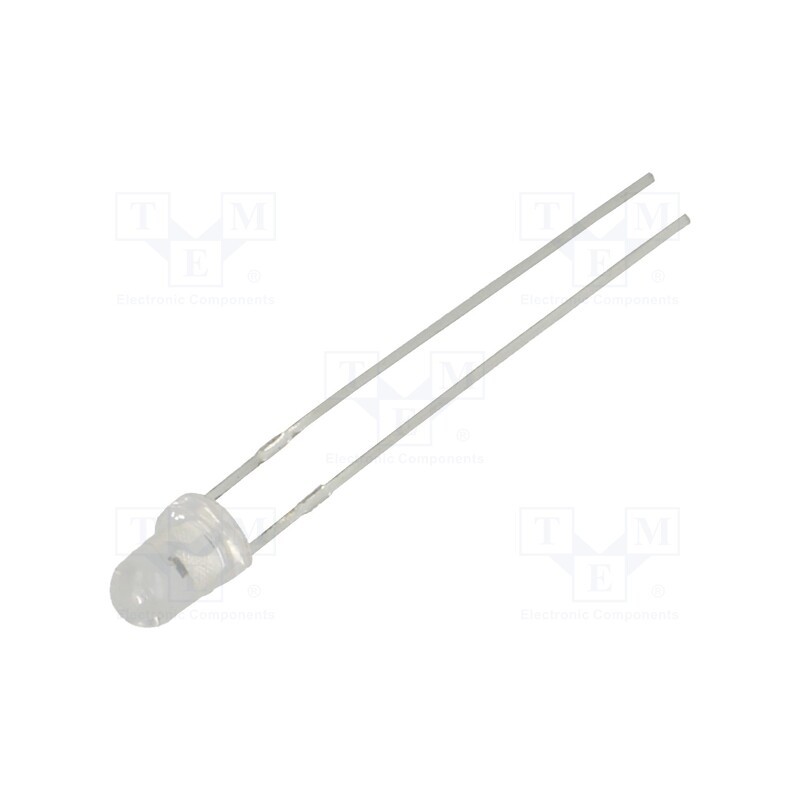 10 pcs : LTR-4206 - Phototransistor, 3mm, λp max: 900nm, 30V, 40°, Lens: transparent